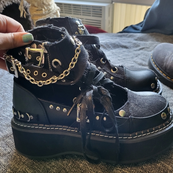 Demonia Size 8 Emily 317 - Picture 3 of 5